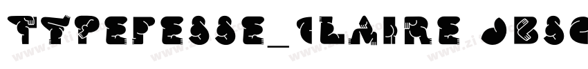 Typefesse_Claire Obscure字体转换